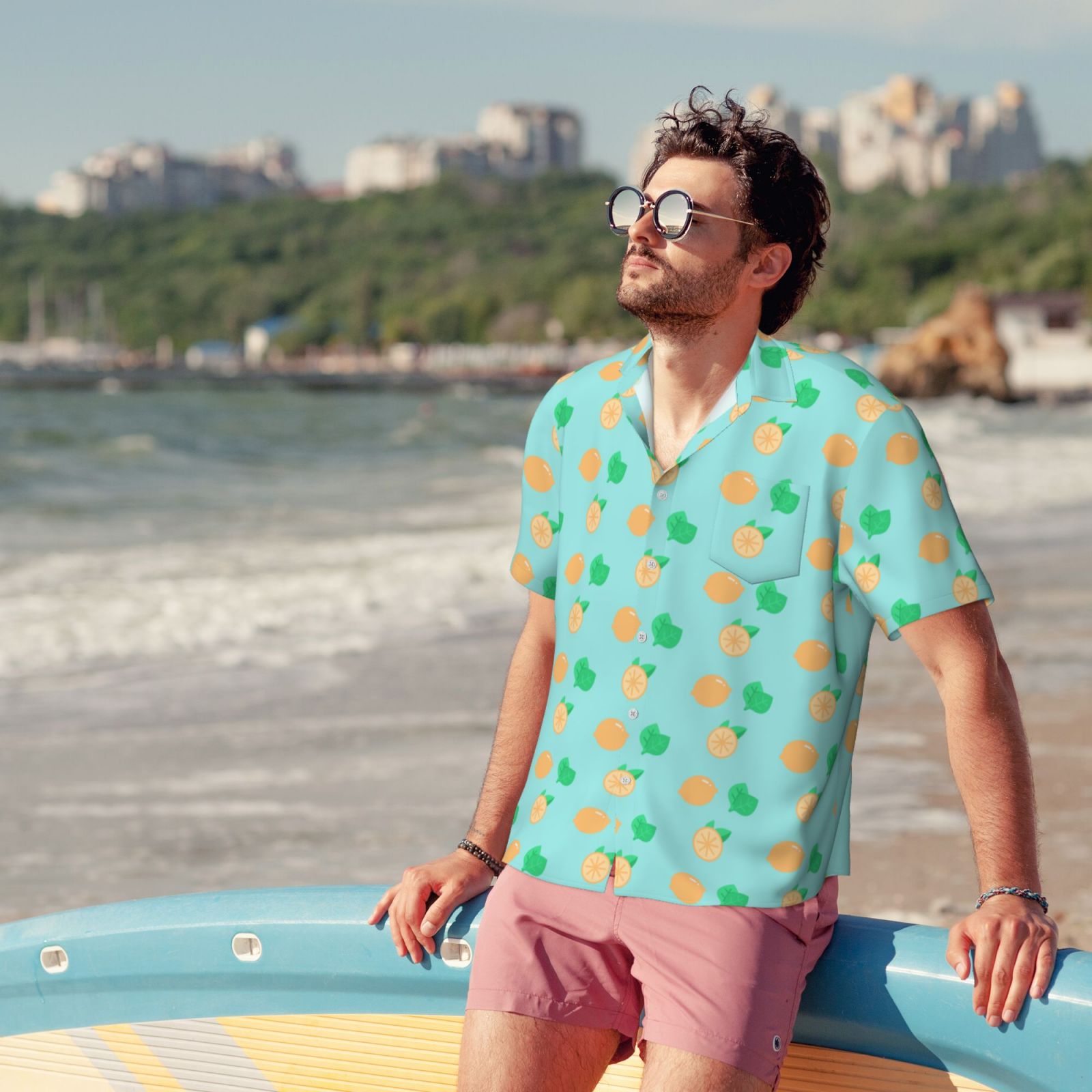 Men's Short-sleeved Shirt