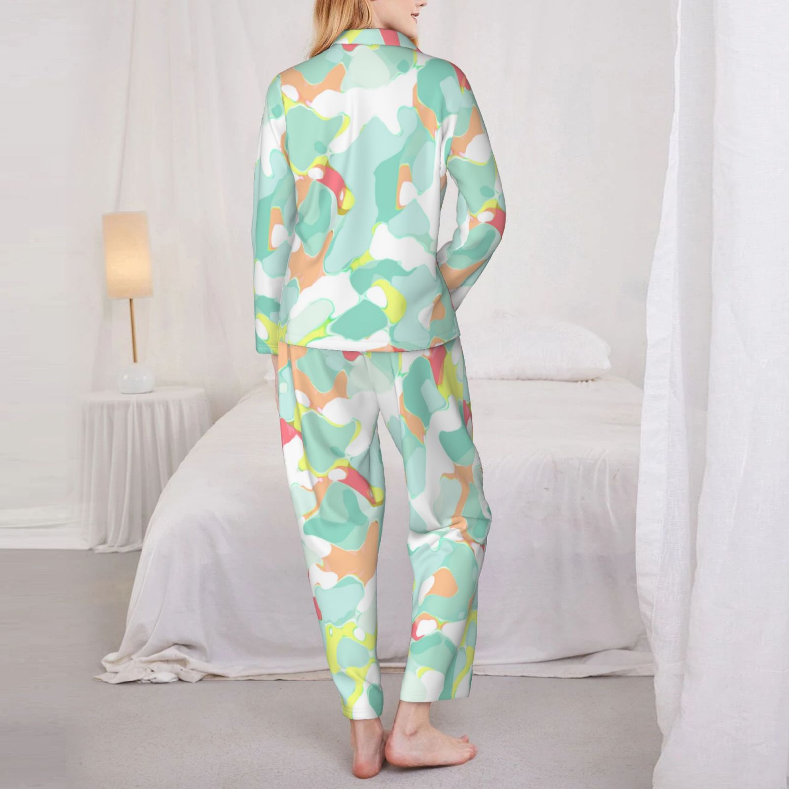Women's Long-Sleeved Pajama Set