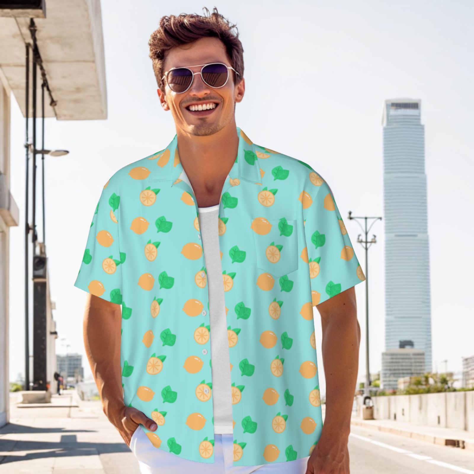 Men's Short-sleeved Shirt